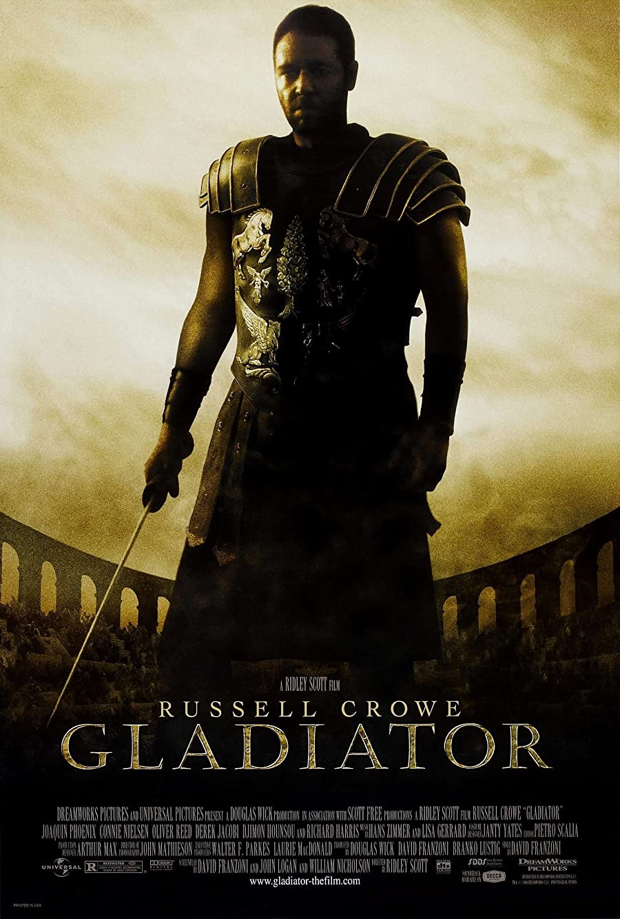 دانلود فیلم Gladiator 2000 گلادیاتور با زیرنویس فارسی چسبیده