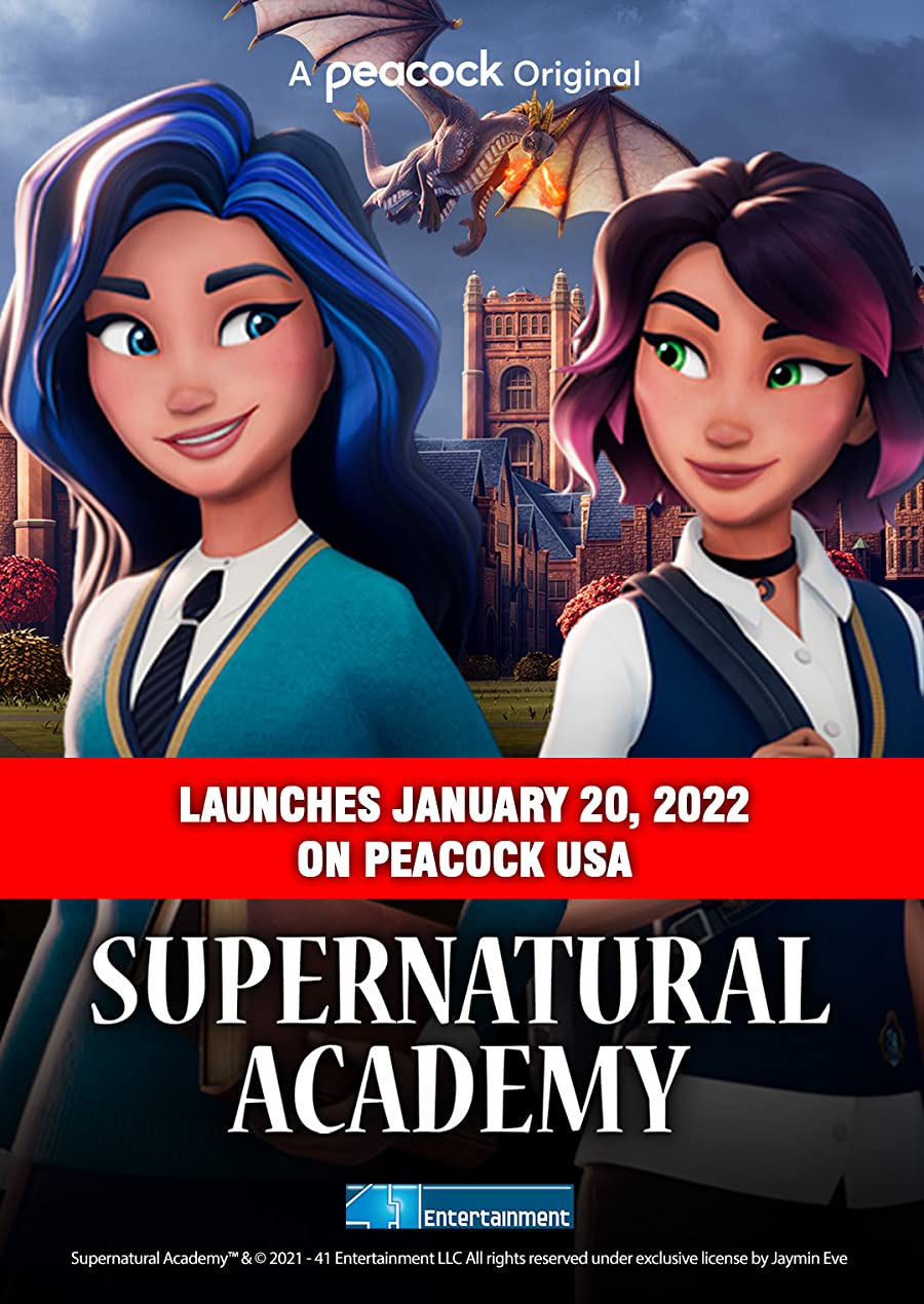 دانلود انیمیشن سریالی Supernatural Academy 2022 آکادمی فراطبیعی با زیرنویس فارسی چسبیده