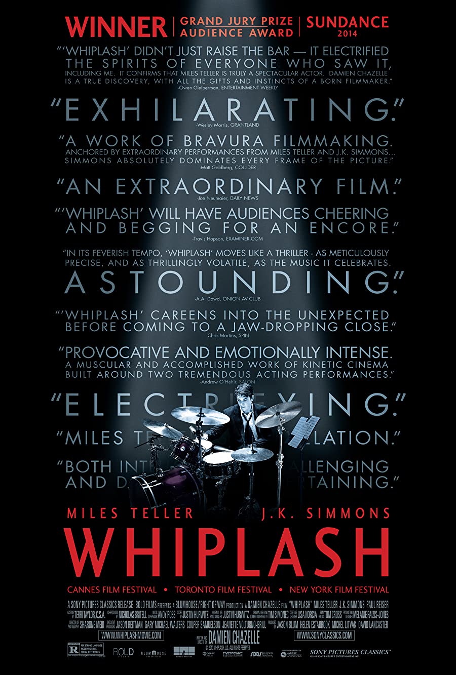 دانلود فیلم Whiplash 2014 شـلاق با زیرنویس فارسی چسبیده