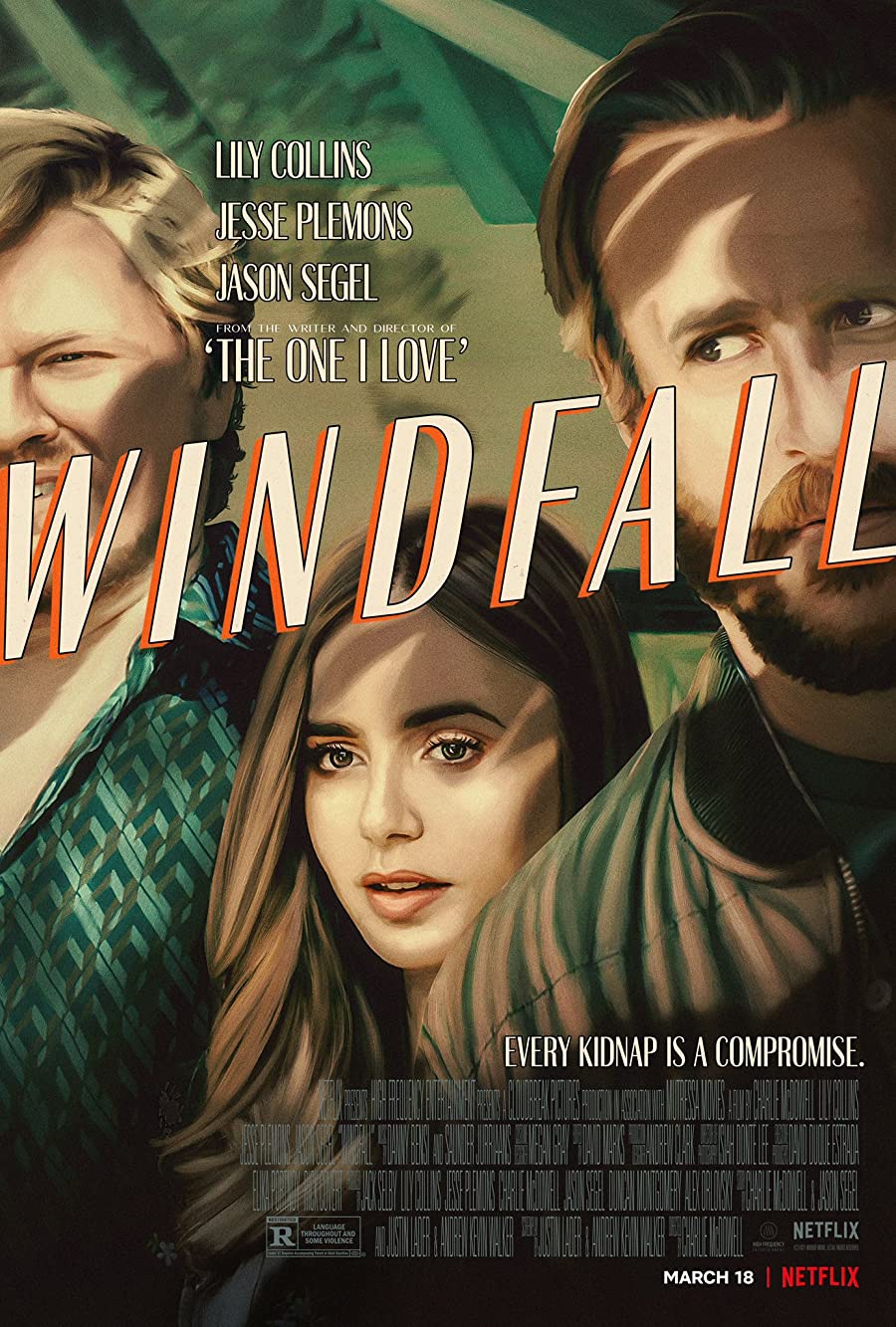 دانلود فیلم Windfall 2022 باد آورده با زیرنویس فارسی چسبیده