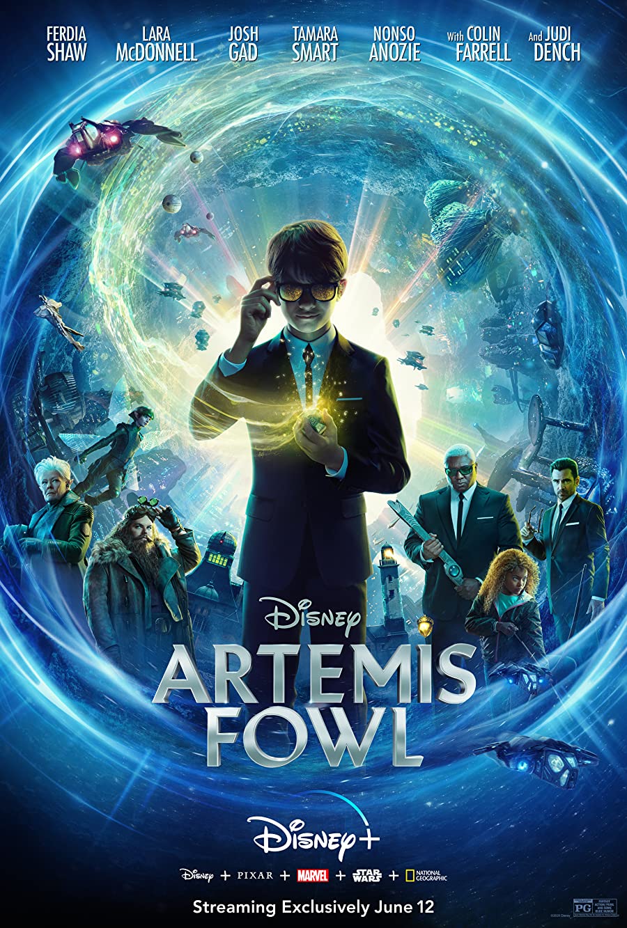 دانلود فیلم Artemis Fowl 2020 آرتمیس فاول با دوبله فارسی