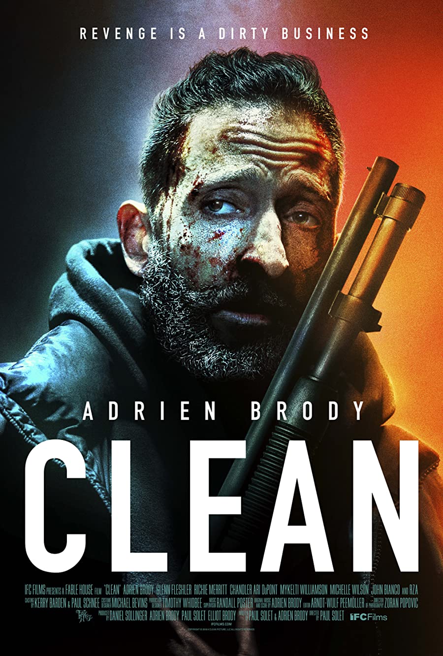دانلود فیلم Clean 2020 تمیز با زیرنویس فارسی چسبیده