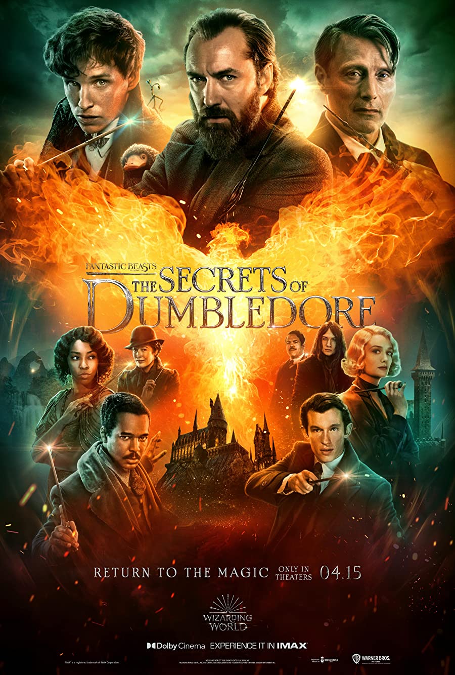 دانلود فیلم Fantastic Beasts: The Secrets of Dumbledore 2022 جانوران شگفت‌انگیز: اسرار دامبلدور (جانوران شگفت‌انگیز 3) با دوبله فارسی و زیرنویس فارسی چسبیده