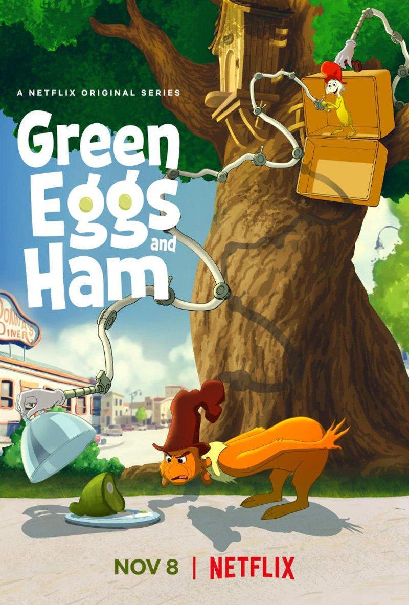 دانلود انیمیشن Green Eggs and Ham 2019 تخم‌ مرغ‌ های سبز و ژامبون فصل دوم قسمت 1 تا 4 با زیرنویس فارسی چسبیده
