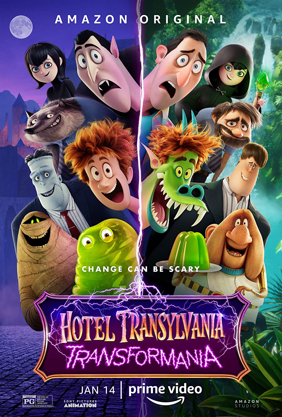 دانلود انیمیشن Hotel Transylvania 4: Transformania 2022 هتل ترنسیلوانیا ۴: ترنسفورمنیا با دوبله و زیرنویس فارسی چسبیده