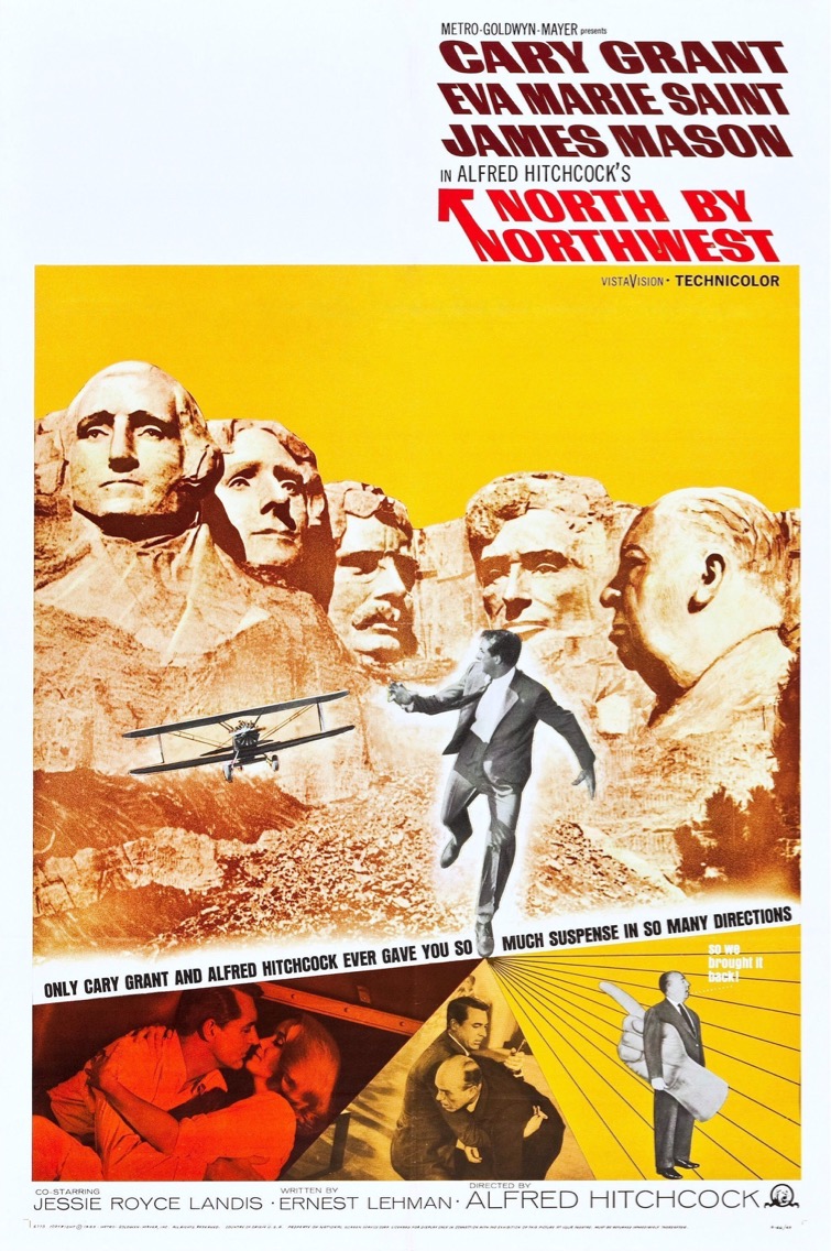 دانلود فیلم North by Northwest 1959 شمال از شمال غربی با زیرنویس فارسی چسبیده