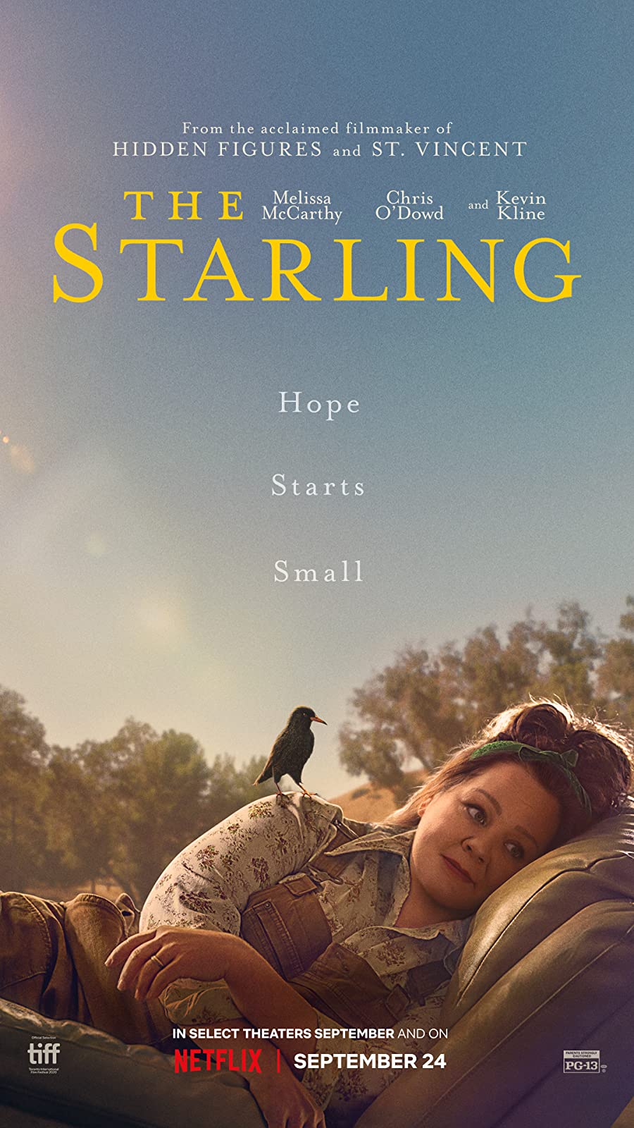 دانلود فیلم The Starling 2021 سار (استارلینگ) با زیرنویس فارسی چسبیده