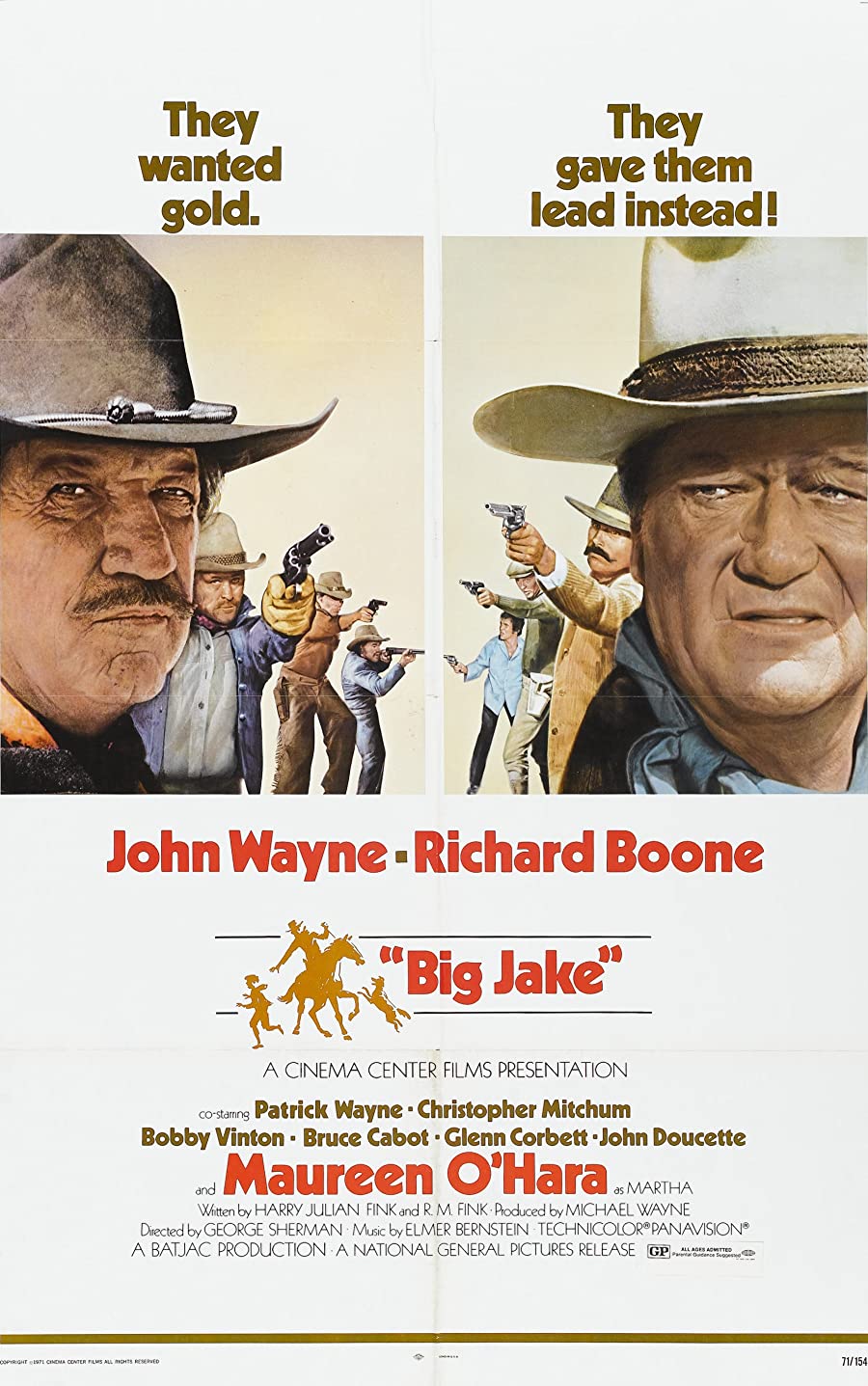 دانلود فیلم Big Jake 1971 جیک بزرگ (بیگ جیک) با دوبله فارسی