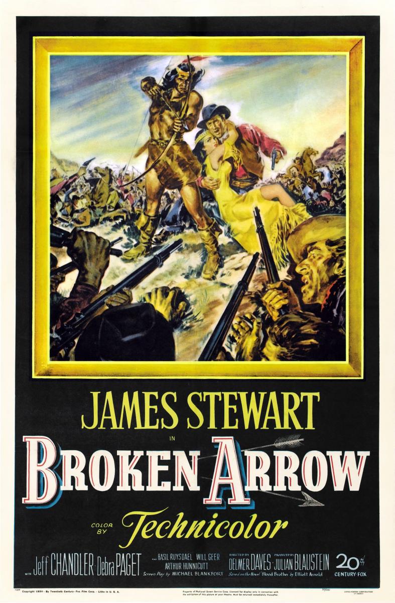 دانلود فیلم Broken Arrow 1950 پیکان شکسته (تیر شکسته) با دوبله فارسی