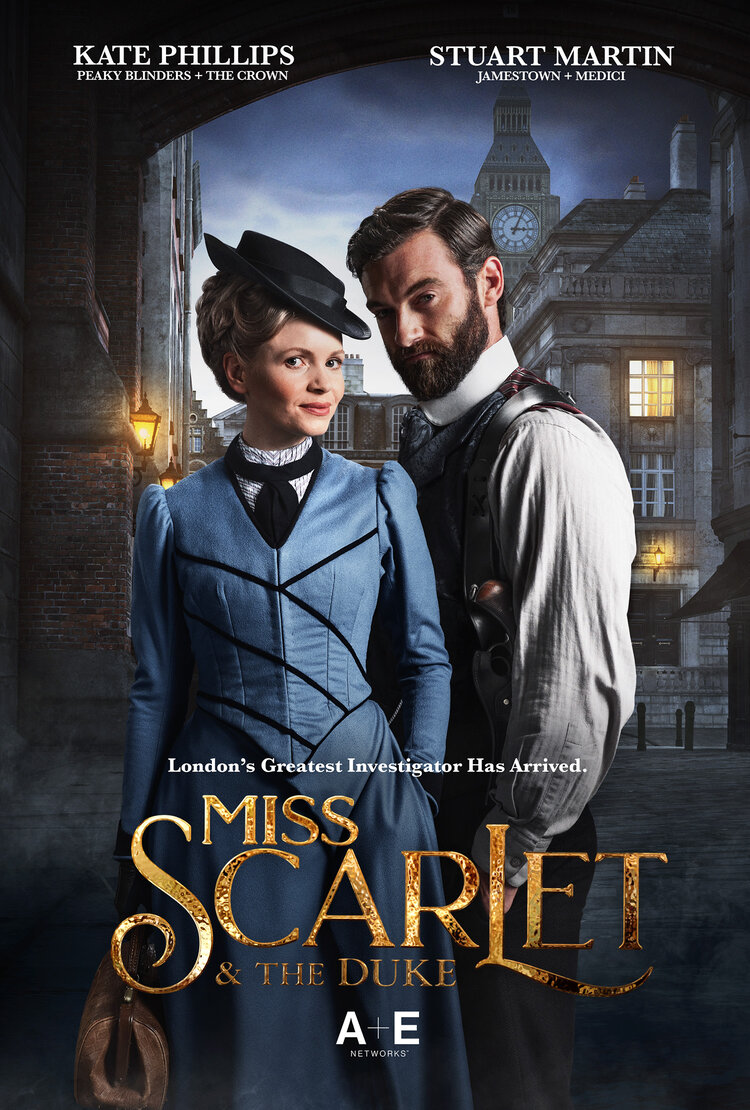 دانلود سریال Miss Scarlet and the Duke 2020 خانم اسکارلت و دوک فصل اول قسمت 1 تا 6 با زیرنویس فارسی چسبیده