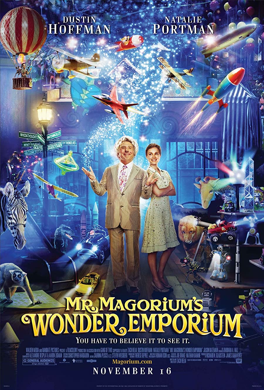 دانلود انیمیشن Mr. Magorium’s Wonder Emporium 2007 فروشگاه شگفت انگیز ماگاریم با دوبله فارسی