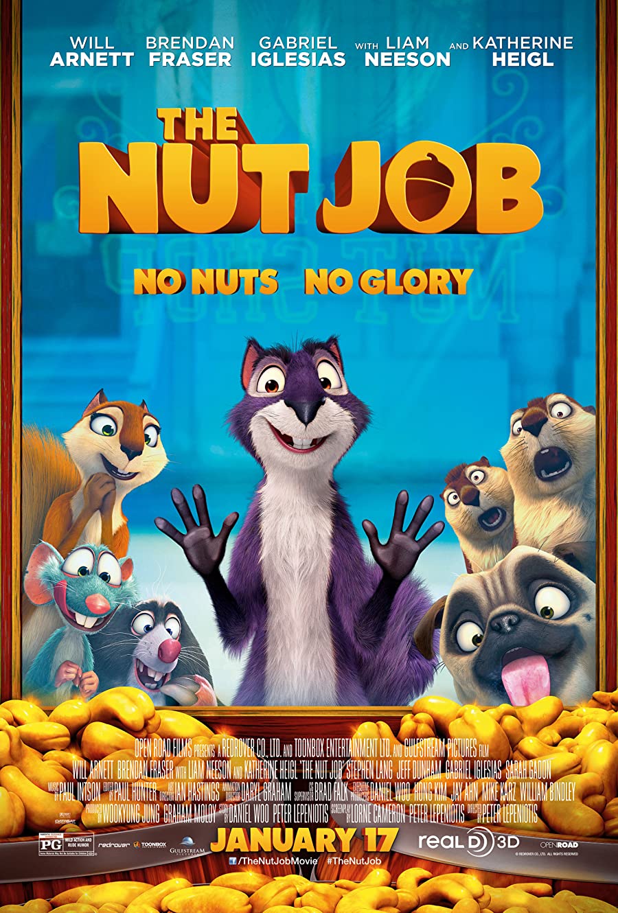 دانلود انیمیشن The Nut Job 2014 عملیات آجیل (نات جاب) با دوبله فارسی