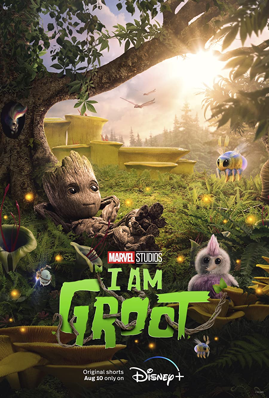دانلود انیمیشن سریالی I Am Groot 2022 من گروت هستم فصل اول 1 قسمت 1 تا 5 با دوبله فارسی و زیرنویس فارسی چسبیده