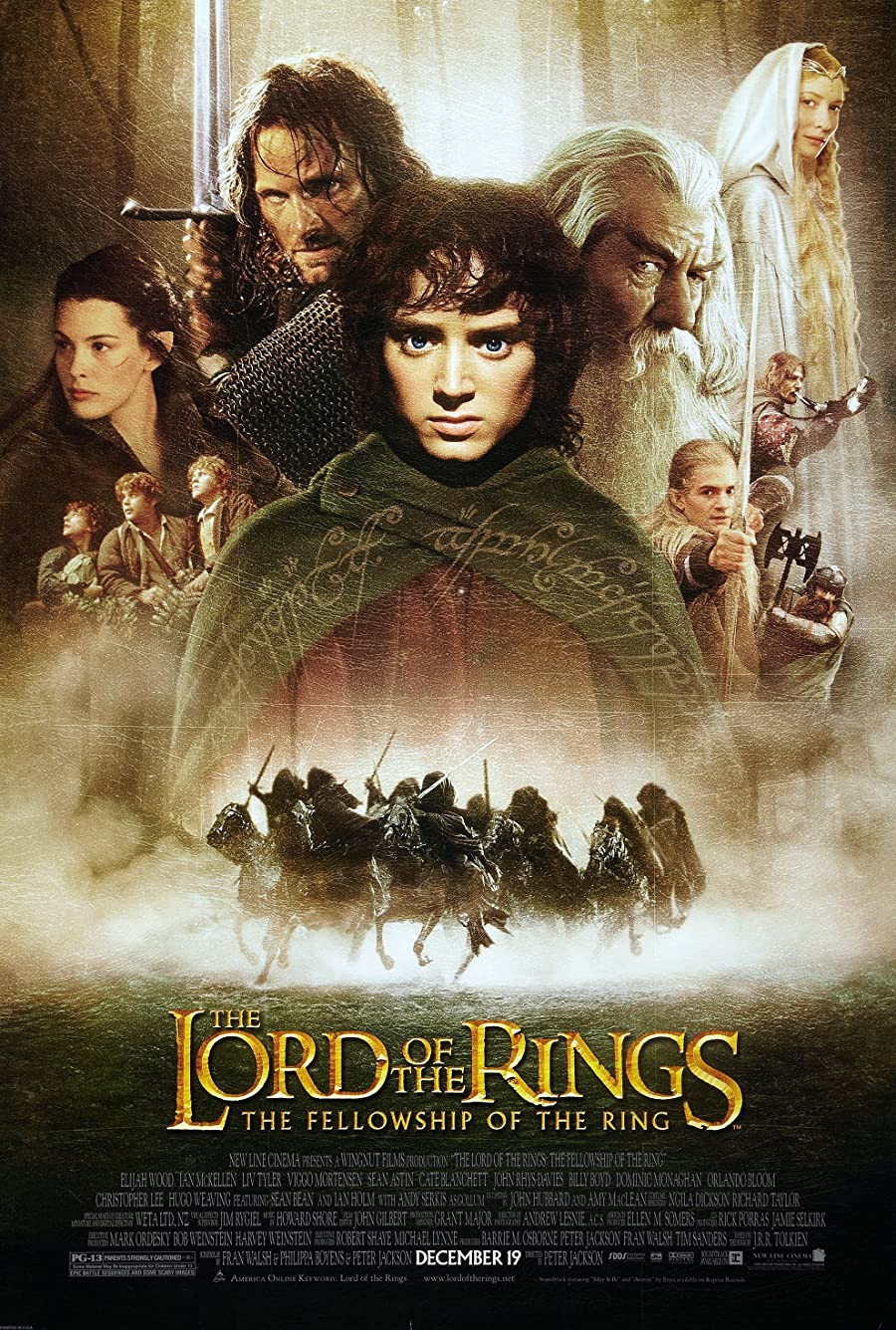 دانلود فیلم The Lord of the Rings: The Fellowship of the Ring 2001 ارباب حلقه ها – یاران حلقه با زیرنویس فارسی چسبیده