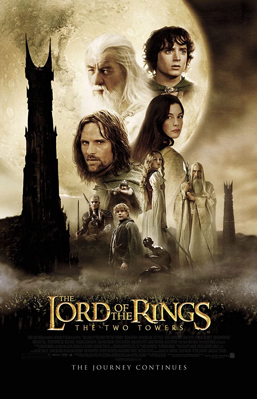 دانلود فیلم The Lord of the Rings: The Two Towers 2002 ارباب حلقه ها – دو برج با زیرنویس فارسی چسبیده