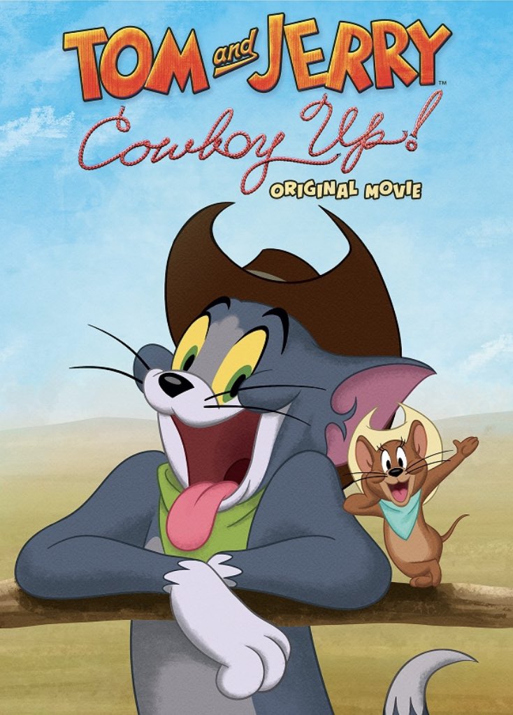دانلود انیمیشن Tom and Jerry: Cowboy Up! 2022 تام و جری گاوچران با دوبله فارسی