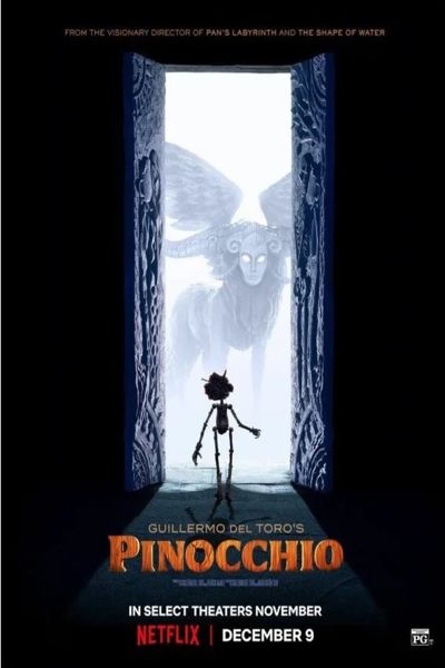 دانلود انیمیشن Pinocchio 2022 پینوکیو (پینوکیو: اقتباس گیرمو دل تورو) با دوبله فارسی و زیرنویس فارسی چسبیده