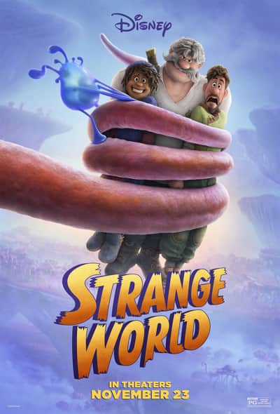 دانلود انیمیشن Strange World 2022 دنیای عجیب و غریب (استرانگ ورلد) با دوبله و زیرنویس فارسی چسبیده