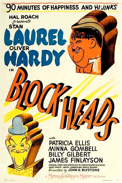 دانلود فیلم Block-Heads 1938 کله پوک ها با دوبله فارسی