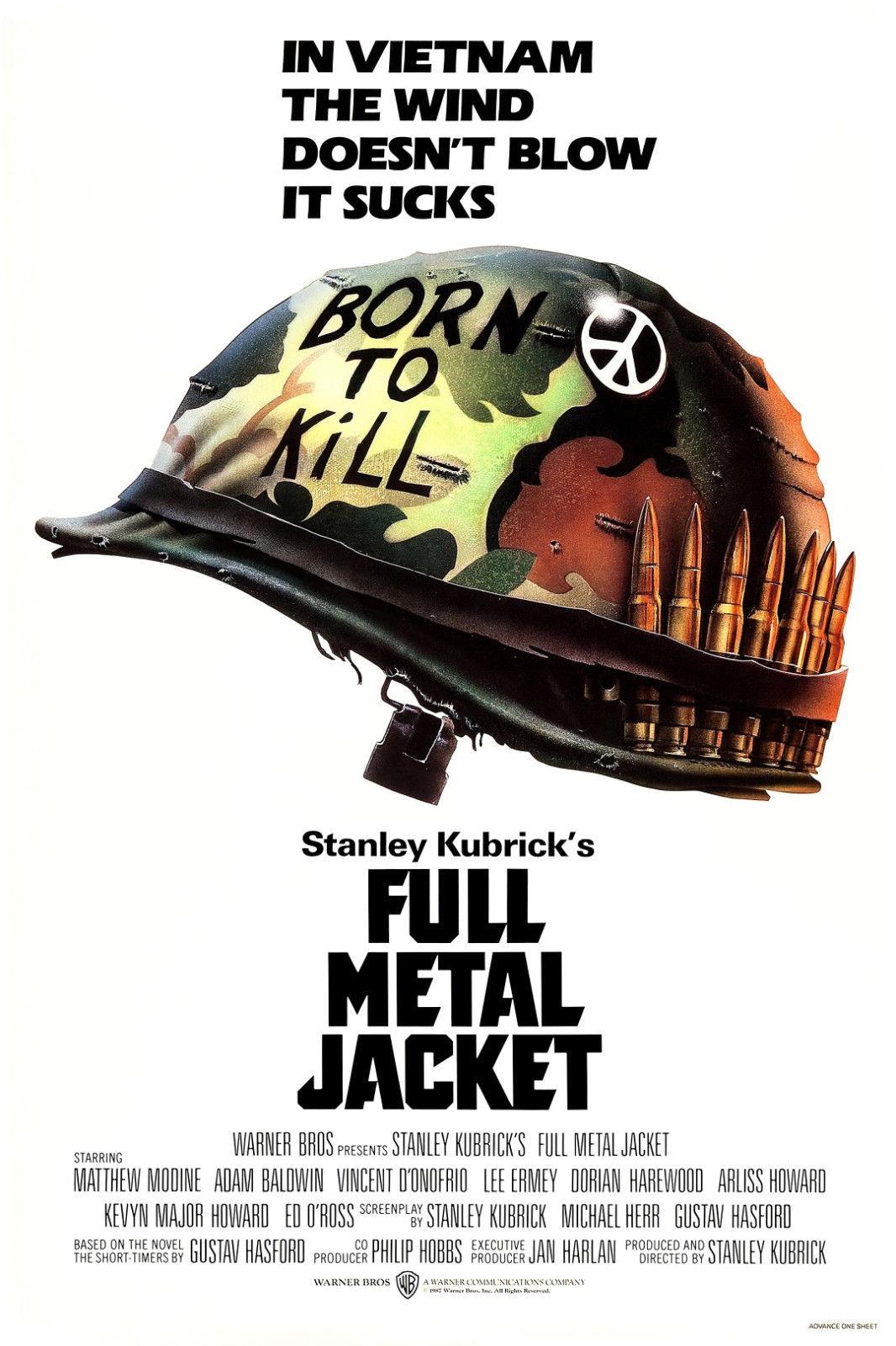 دانلود فیلم Full Metal Jacket 1987 غلاف تمام فلزی با زیرنویس فارسی چسبیده