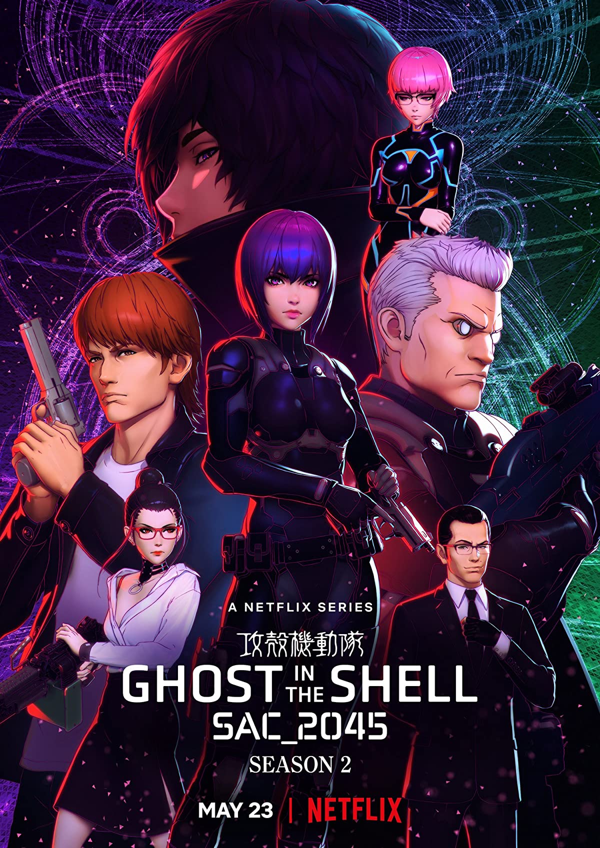 دانلود انیمیشن سریالی Ghost in the Shell SAC 2045 2020 شبح درون پوسته اس‌ ای‌ سی ۲۰۴۵ فصل اول 1 قسمت 1 تا 5 با زیرنویس فارسی چسبیده