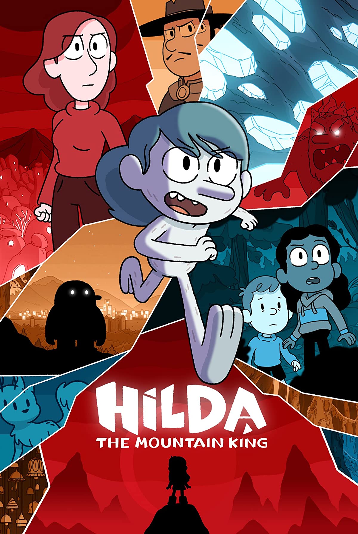 دانلود انیمیشن Hilda and the Mountain King 2021 هیلدا و پادشاه کوهستان با دوبله فارسی
