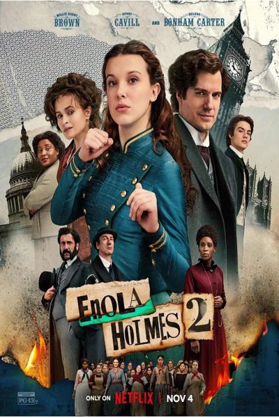دانلود فیلم Enola Holmes 2 2022 انولا هولمز 2 با دوبله و زیرنویس فارسی چسبیده و زبان اصلی