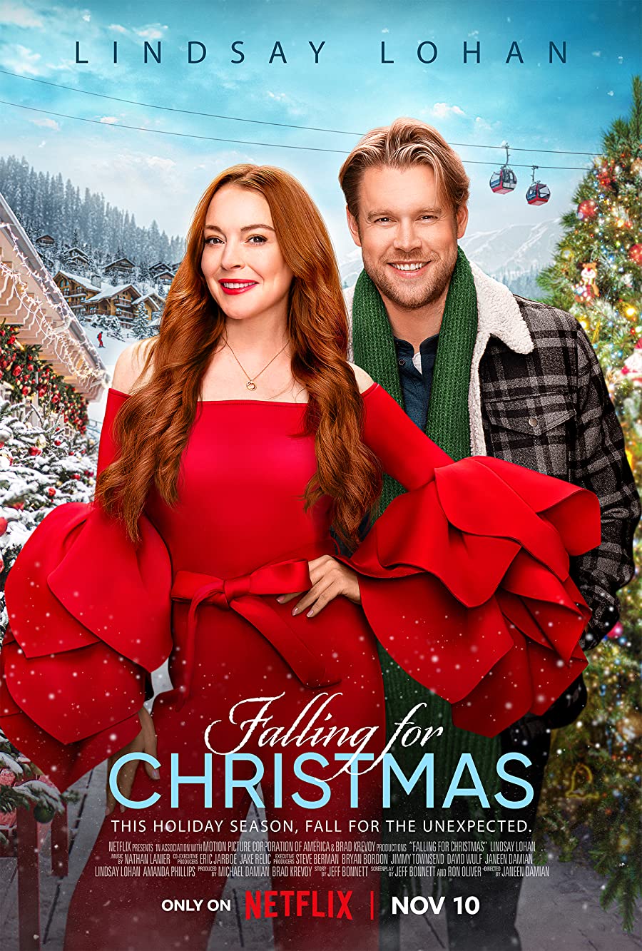 دانلود فیلم Falling for Christmas 2022 عاشقی برای کریسمس با زیرنویس فارسی چسبیده