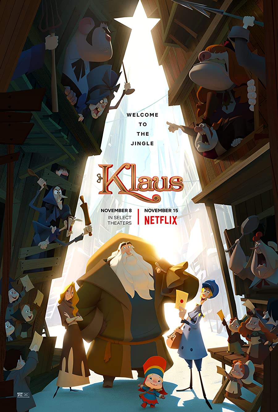 دانلود انیمیشن Klaus 2019 کلاوس با دوبله فارسی