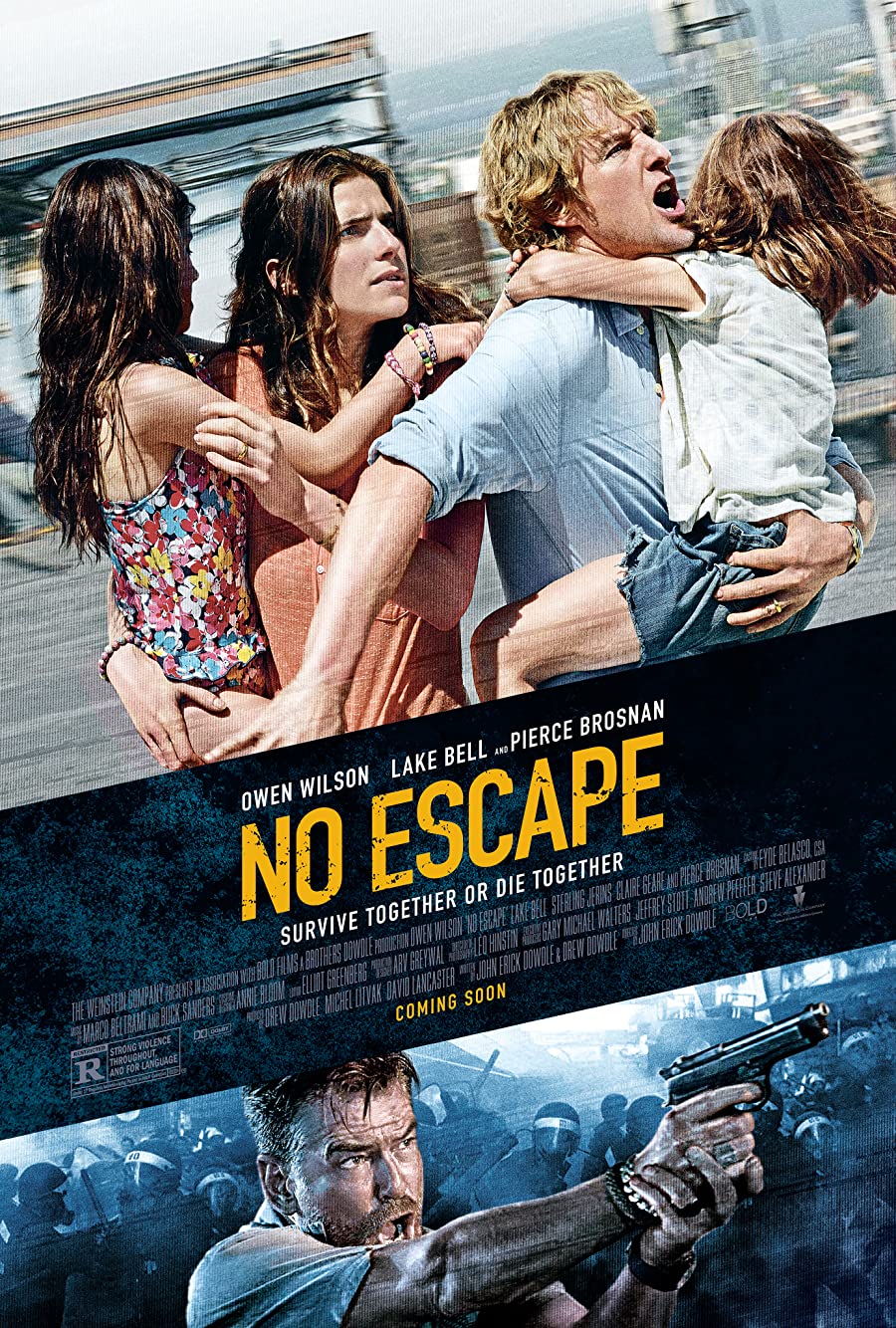 دانلود فیلم No Escape 2015 گریز ناپذیر با دوبله فارسی