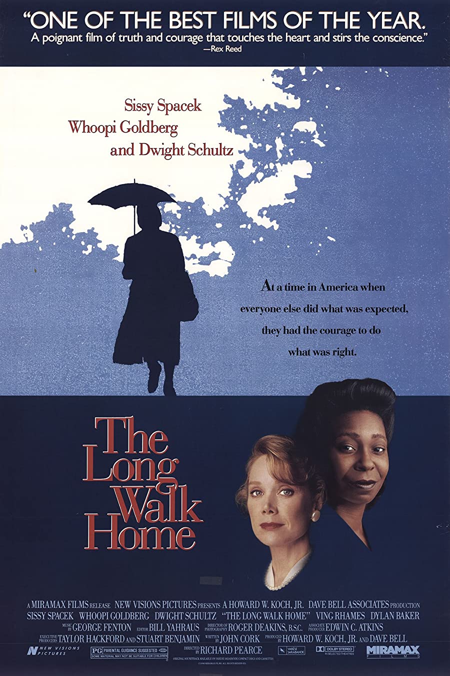 دانلود فیلم The Long Walk Home 1990 راه طولانی خانه با دوبله فارسی