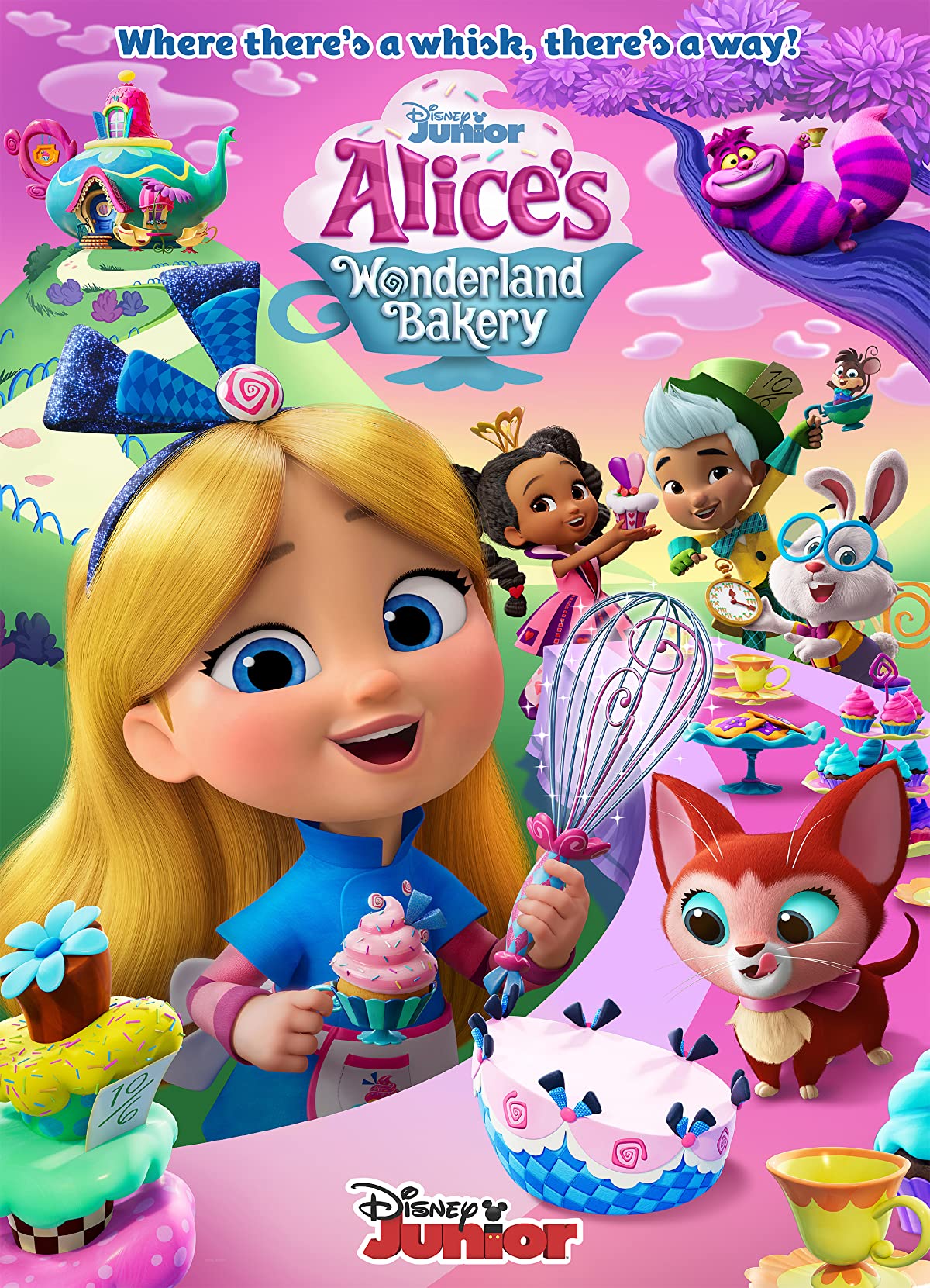 دانلود انیمیشن سریالی Alice’s Wonderland Bakery 2022 آلیس و شیرینی پزی سرزمین عجایب فصل اول 1 قسمت 1 تا 5 با دوبله فارسی
