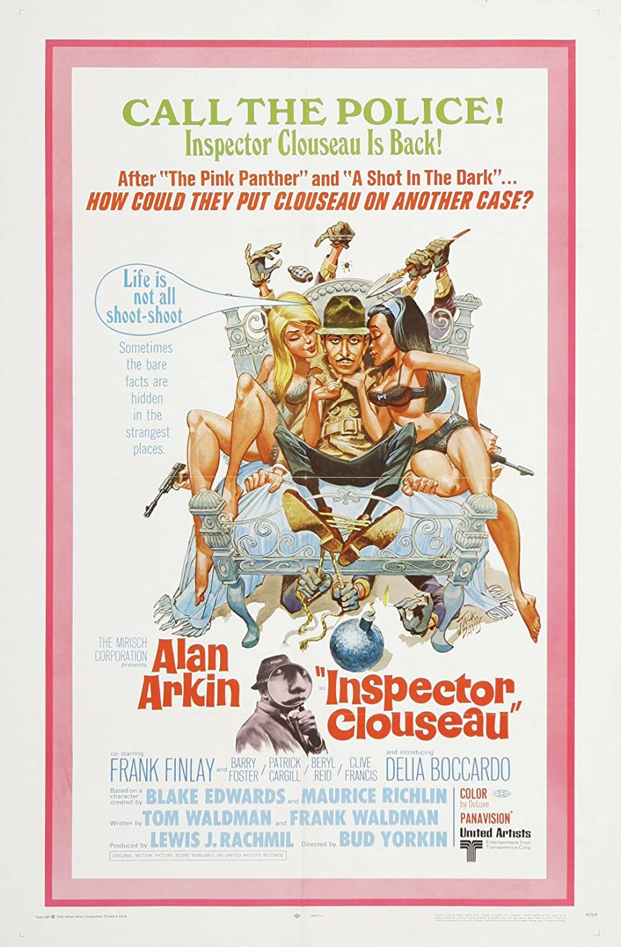 دانلود فیلم Inspector Clouseau 1968 بازرس کلوزو با زیرنویس فارسی چسبیده