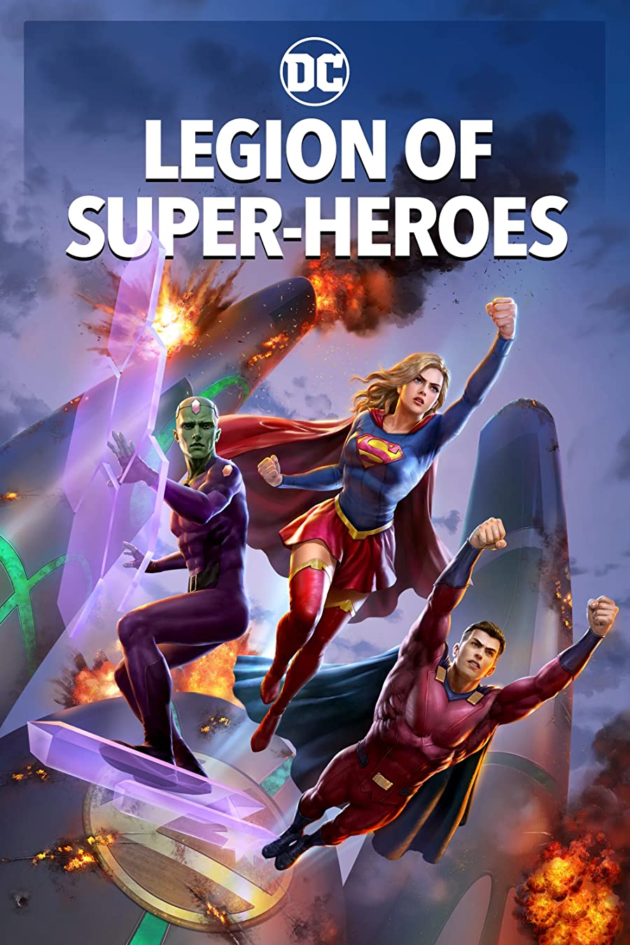دانلود انیمیشن Legion of Super-Heroes 2022 گروه ابرقهرمانان با دوبله فارسی و زیرنویس فارسی چسبیده