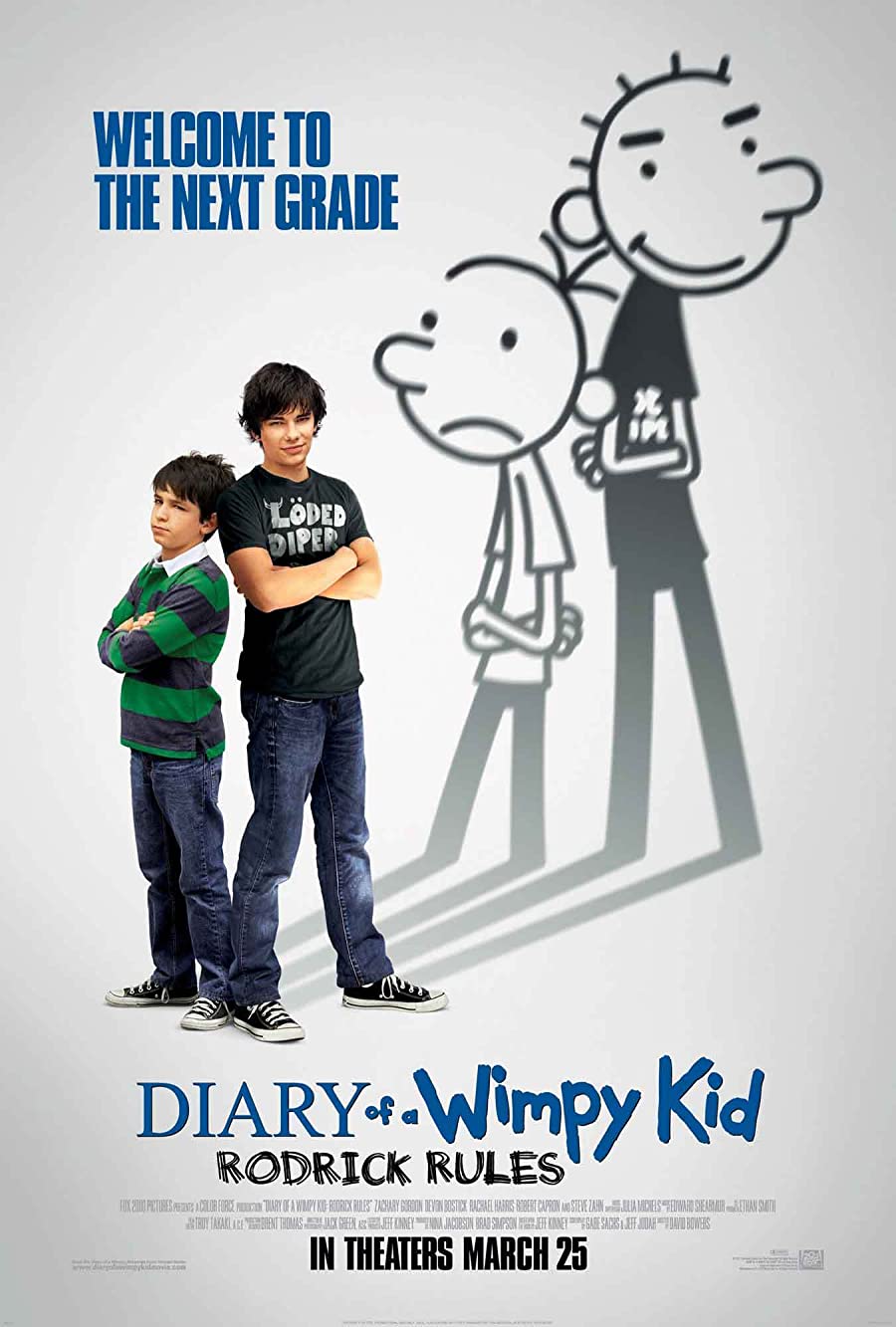 دانلود فیلم Diary of a Wimpy Kid: Rodrick Rules 2011 دفترچه خاطرات یک بی عرضه – رودریک فرمانروایی می کند با دوبله فارسی
