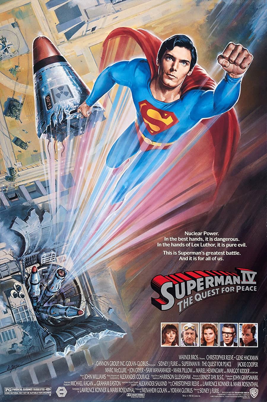 دانلود فیلم Superman IV: The Quest for Peace 1987 سوپرمن 4: تلاش برای صلح با زیرنویس فارسی چسبیده