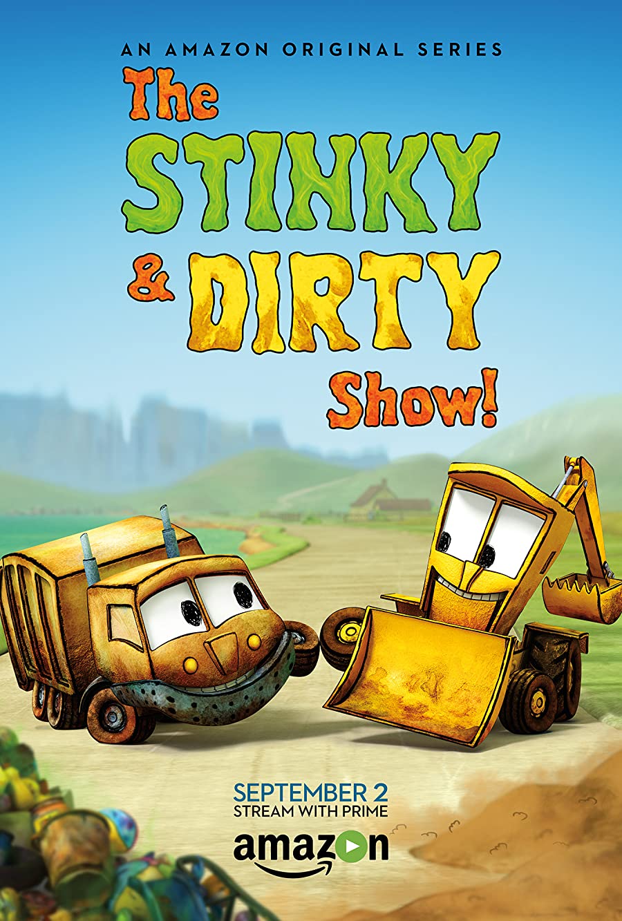دانلود سریال The Stinky & Dirty Show 2015 نمایش استینکی و درتی فصل اول 1 قسمت 1 تا 5 با دوبله فارسی